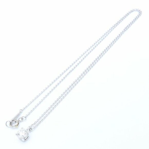 TIFFANY Silver Diamond Necklace - Picture 3 of 9